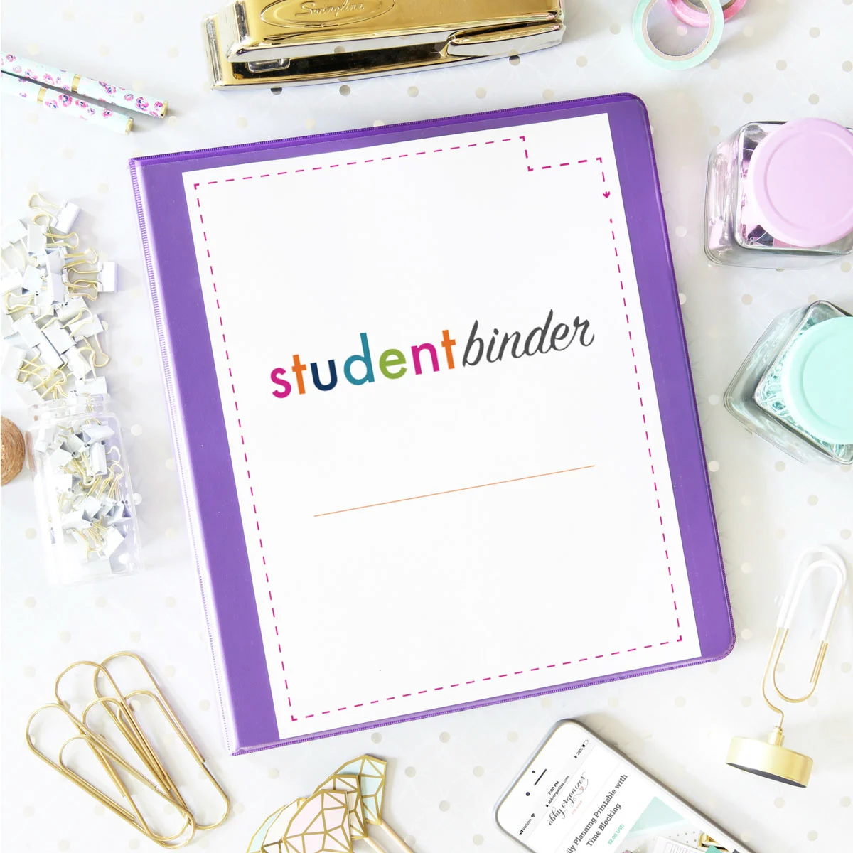 The Ultimate Guide to Back-to-School Success: Mastering Organization with Free Printable Student Binders