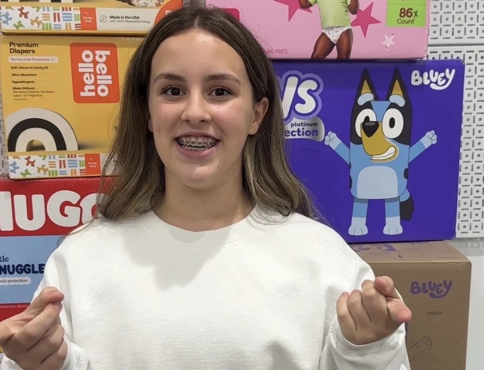 A Mountain of Hope: How a 12-Year-Old Phoenix Middle-Schooler Filled a U-Haul and Sparked a Community-Wide Movement for Diaper Need